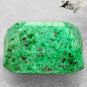 4.83 CT.Natural Emerald 8*10 mm. Black Patch Gold Pyrite Crystal Maw Sit Sit Gem