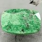 3.73 CT.Natural Cushion 8*10mm Gold Pyrite Crystal Matrix Black Spot Maw Sit Sit