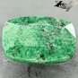 3.73 CT.Natural Cushion 8*10mm Gold Pyrite Crystal Matrix Black Spot Maw Sit Sit