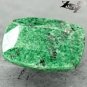 3.73 CT.Natural Cushion 8*10mm Gold Pyrite Crystal Matrix Black Spot Maw Sit Sit