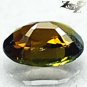 VVS 1 Natural Oval 6*8 mm. Brown Shade Green Multi Color Tourmaline 1.18 CT.Gems