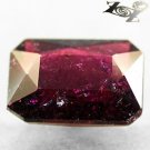 2.5 CT.Natural Rectangular 7.5*9.5 mm. Nigeria Violet Pink Tourmaline Loose Gems