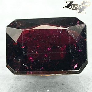 3.3 CT.Natural Rectangular 7.5*10 mm. Violet Pink Nigeria Tourmaline Loose Gems