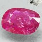 11.09 CT.Natural Oval 13*17mm. Intense Hot Pink Red Nigeria Rubellite Tourmaline