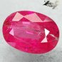 5.15 CT.Natural Oval 8*12 mm. Vivid Reddish Pink Nigeria Rubellite Tourmaline