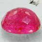 5.15 CT.Natural Oval 8*12 mm. Vivid Reddish Pink Nigeria Rubellite Tourmaline