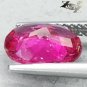 Natural Oval 7.5*9 mm. Vivid Reddish Pink Nigeria Rubellite Tourmaline 1.94 CT.