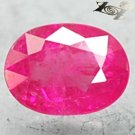 Natural Oval Intense Reddish Pink Nigeria Rubellite Tourmaline 1.44 CT. 碧璽電氣石