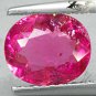 2.02 CT.Natural Oval Vivid Reddish Pink Nigeria Rubellite Tourmaline Gem 碧璽電氣石