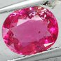 2.02 CT.Natural Oval Vivid Reddish Pink Nigeria Rubellite Tourmaline Gem 碧璽電氣石