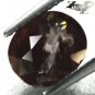 2.33 CT.Natural Oval 8*9.5 mm Salmon Peach Volcanic Quartz Matrix Brown Obsidian