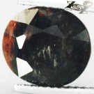 2.85 CT.Unusual Natural Oval 9*10 mm. Smoky Volcanic Quartz Matrix Melt Obsidian