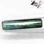 2.1 CT.Natural Rectangular 4*17 mm. Green Blue Bi Color Liddicoatite Tourmaline
