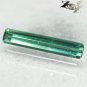 Natural Rectangular 3*16 mm. Blue Green Bi Color Liddicoatite Tourmaline 1.05 CT