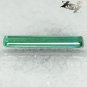 Natural Rectangular 3*16 mm. Blue Green Bi Color Liddicoatite Tourmaline 1.05 CT