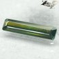 Natural Rectangular 4*15 mm. Leaf Green Nigeria Verdelite Tourmaline 1.3 CT.Gems
