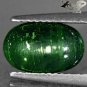 2.78 CT.Natural Oval 7*11 mm. Cat's Eye Intense Leaf Green Verdelite Tourmaline