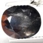 2.79 CT.Unusual Natural Oval 9*10.5 mm. Crystal Peach Melt In Brown Obsidian Gem