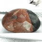 3.51 CT.Natural Oval 9*11 mm Smoky Volcanic Quartz Melt Matrix Brown Obsidian