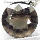 2.97CT.Natural Round 9 mm Volcanic Crystal Brown Quartz Matrix Mahogany Obsidian