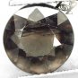 2.97CT.Natural Round 9 mm Volcanic Crystal Brown Quartz Matrix Mahogany Obsidian