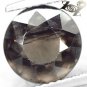 2.97CT.Natural Round 9 mm Volcanic Crystal Brown Quartz Matrix Mahogany Obsidian