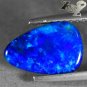Natural Australia Extreme Play Green Violet Color Blue Doublet Opal 1.28 CT.Gems