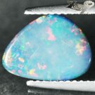 Natural Australia Extreme Play Rainbow Color Violet Blue Doublet Opal 1.63 CT.