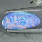 Natural Australia Extreme Play Red Color Violet Blue Doublet Opal 1.96  CT.Gems