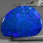 9.02Ct.Natural Australia Clear Violet Color Playing Mysterious Blue Doublet Opal
