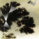 3.3CT.Natural Oval 10*11.5 mm Perfect Black Dendrite Moss Fan Pattern Silky Opal