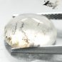 4.54 CT.Natural Oval 10.5*13 mm. Perfect Clear Black Dendrite Moss Tree Opal Gem