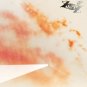 2.36CT.Strange Natural Trillion 10 mm. Orange Red Dendrite Moss Tree Inside Opal
