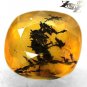 4.81 CT.Natural Cushion 10*11 mm. Moss Like Guy Skiing Intense Yellow Gold Opal