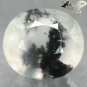 3.99 CT.Natural Oval 10*11mm. Clear Black Dendrite Moss Fern Tree White Opal Gem