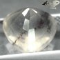 3.4 CT.Natural Trillion 10 mm.Clear Black Dendrite Moss Tree Crystal White Opal