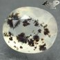 2.83 CT.Natural Oval 9*11 mm. Perfect Black Dendrite Moss Dalmatian White Opal
