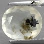 2.82 Ct.Natural Oval 10*11 mm. Bi Color Dendrite Moss Inside  Crystal White Opal