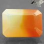 4.34 Ct. Natural Emerald 9*12.5 mm. Bi color Orange Yellow Fire Opal ç«èç½ç³