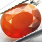 VVS 1 Natural Oval 7*9 mm. Intense Orange Red Madagascar Fire Opal 1.24 CT.Gems