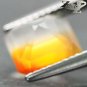VVS 1 Natural Emerald 8.5 mm. Bi Zone Clear Orange Crystal White Opal 1.91CT.Gem