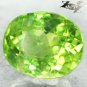2.77 CT.Firely Natural Oval 7*9 mm. Intense Lemon Green Pakistan Olivine Peridot