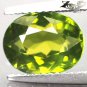 3.18 CT.VVS Firely Natural Oval 7.5*10 mm. Intense Olive Green Olivine Peridot