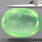 10.96 CT.Natural Oval 13*17 mm. Apple Green Mali Prehnite Loose Gemstones