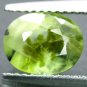 2.43 CT.Natural Oval 7*9 mm. Rutile Black Tourmaline Brown Plant Green Prehnite
