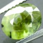 2.43 CT.Natural Oval 7*9 mm. Rutile Black Tourmaline Brown Plant Green Prehnite