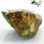 169 CT.Natural Rough Specimen Metallic Gold Blue Pink Peacock Ore Chalcopyrite