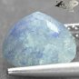 2.4 Ct.Natural Round 9 mm. Blue Spots Silky White Quantum Quattro Silica Quartz