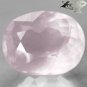 34.27 CT.VVS Natural Oval 18*22 mm. Vivid Sweet Pink Africa Rose Quartz Gemstone