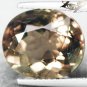 6.48 CT.VVS 1 Full Fire Natural Oval 10*12.5mm Intense Salmon Brown Smoky Quartz